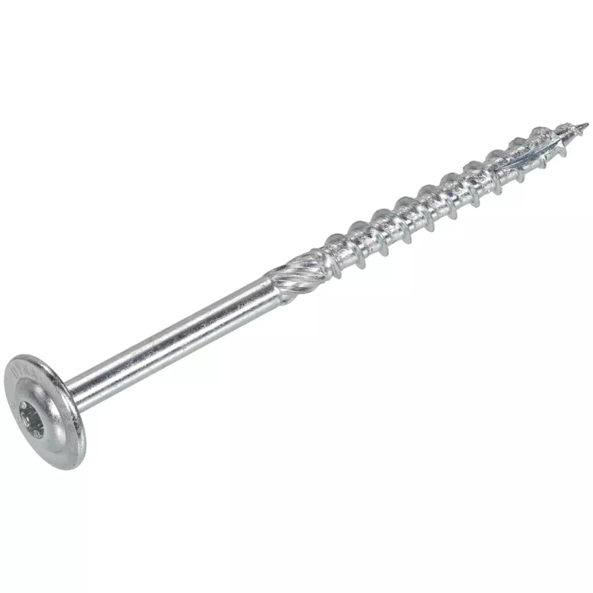 DynaPlus 0286.01.62401 Houtbouwschroef - TX40 - 8.0 X 80/42mm - Tellerkop - Deeldraad - Verzinkt (50st)