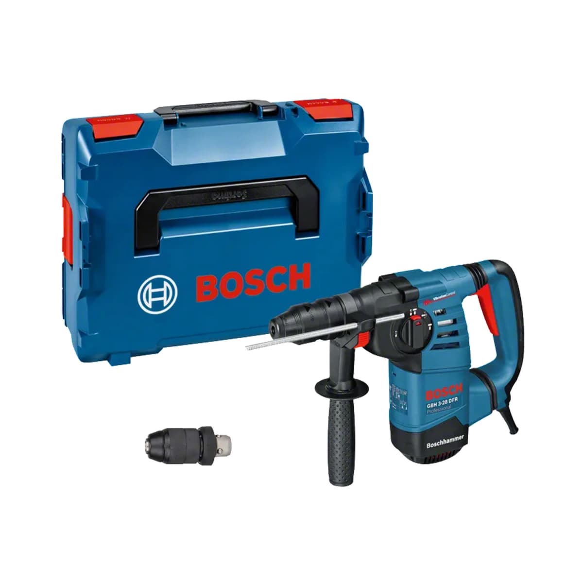 Bosch GBH 3-28 DFR SDS-plus Combihamer Incl. Snelspanboorkop In L-Boxx - 800W - 3,1J