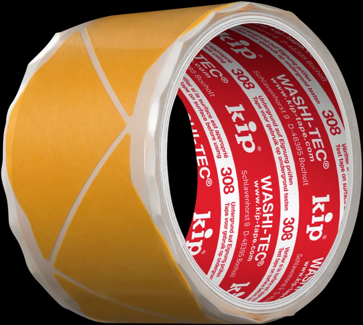 Kip Tape 308-99 Washi-Tec® Papier - Hoeken - 50x50mm