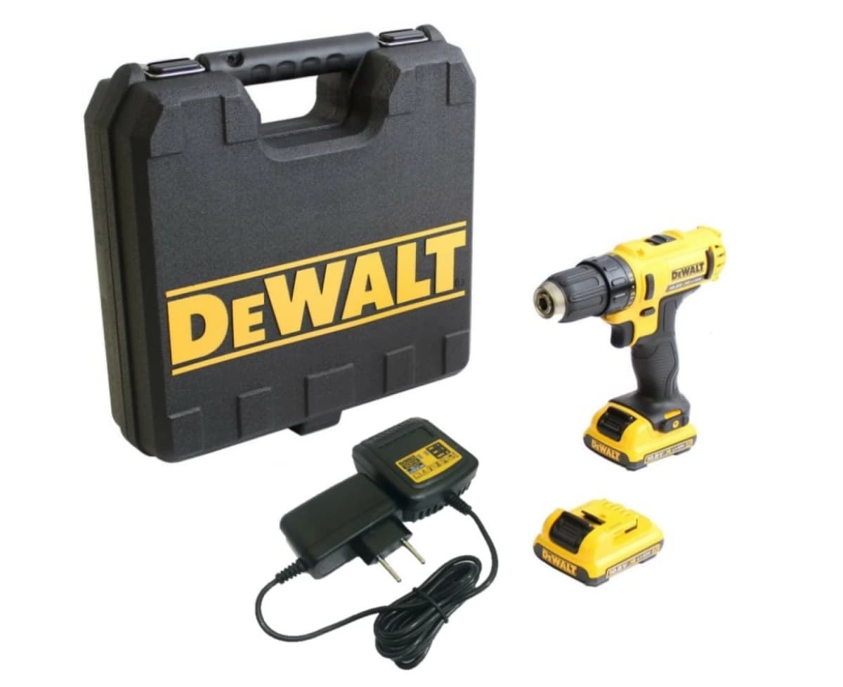 DeWALT DCD710D2-QW 10.8 / 12V Li-ion XR Accu Boor-/schroefmachine Set (2x 2.0Ah) In Koffer - 25Nm