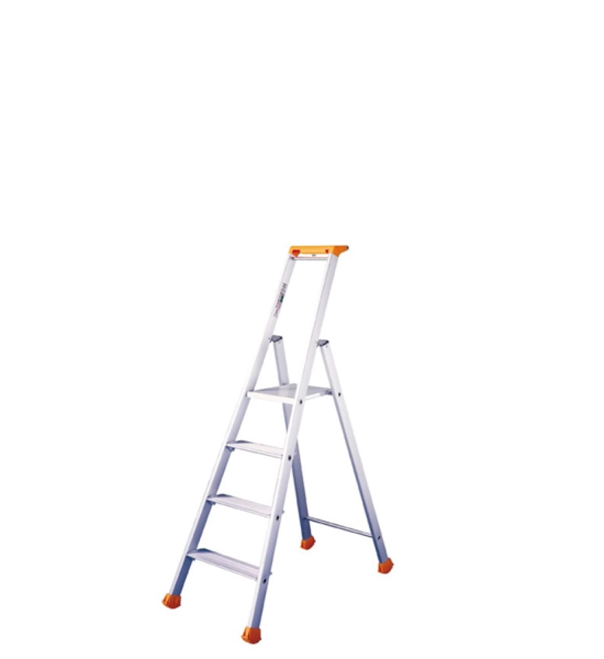 Little Jumbo 1223700004 Industrietrap 2370 - Enkel - Aluminium - 1 X 4 Treden - Max. Werkhoogte 0,88m