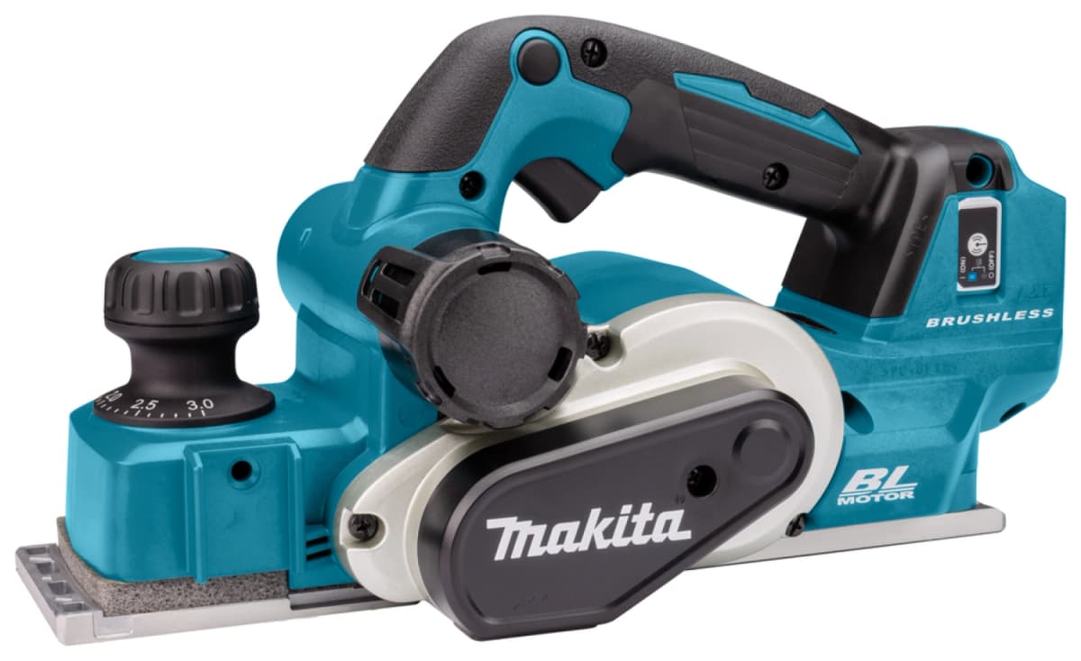 Makita DKP181ZJ 18V Li-Ion Accu Schaafmachine In Mbox - 82mm - 3mm - Koolborstelloos thumbnail 2