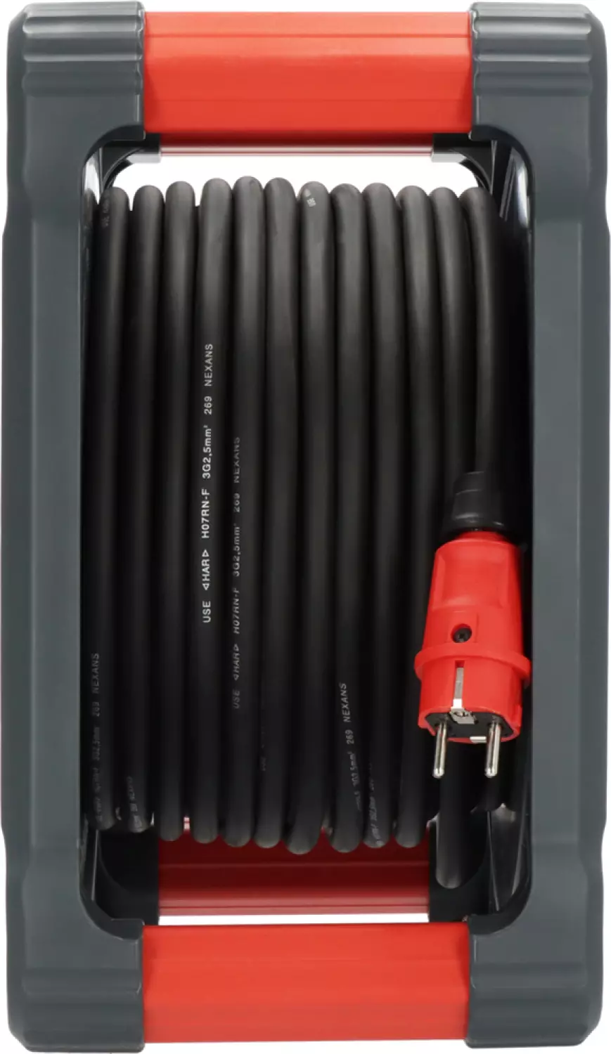 Brennenstuhl Professional KA 3200 Bouwplaats Cube 5-voudig Kabelhaspel H07RN-F 3G2.5 - IP44 - 33m - Zwart thumbnail 3