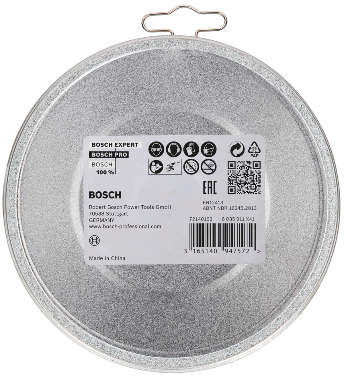 Bosch 2608619267 X-Lock Slijpschijf Standard For Inox In Blik - Recht - 125mm (10st) thumbnail 3