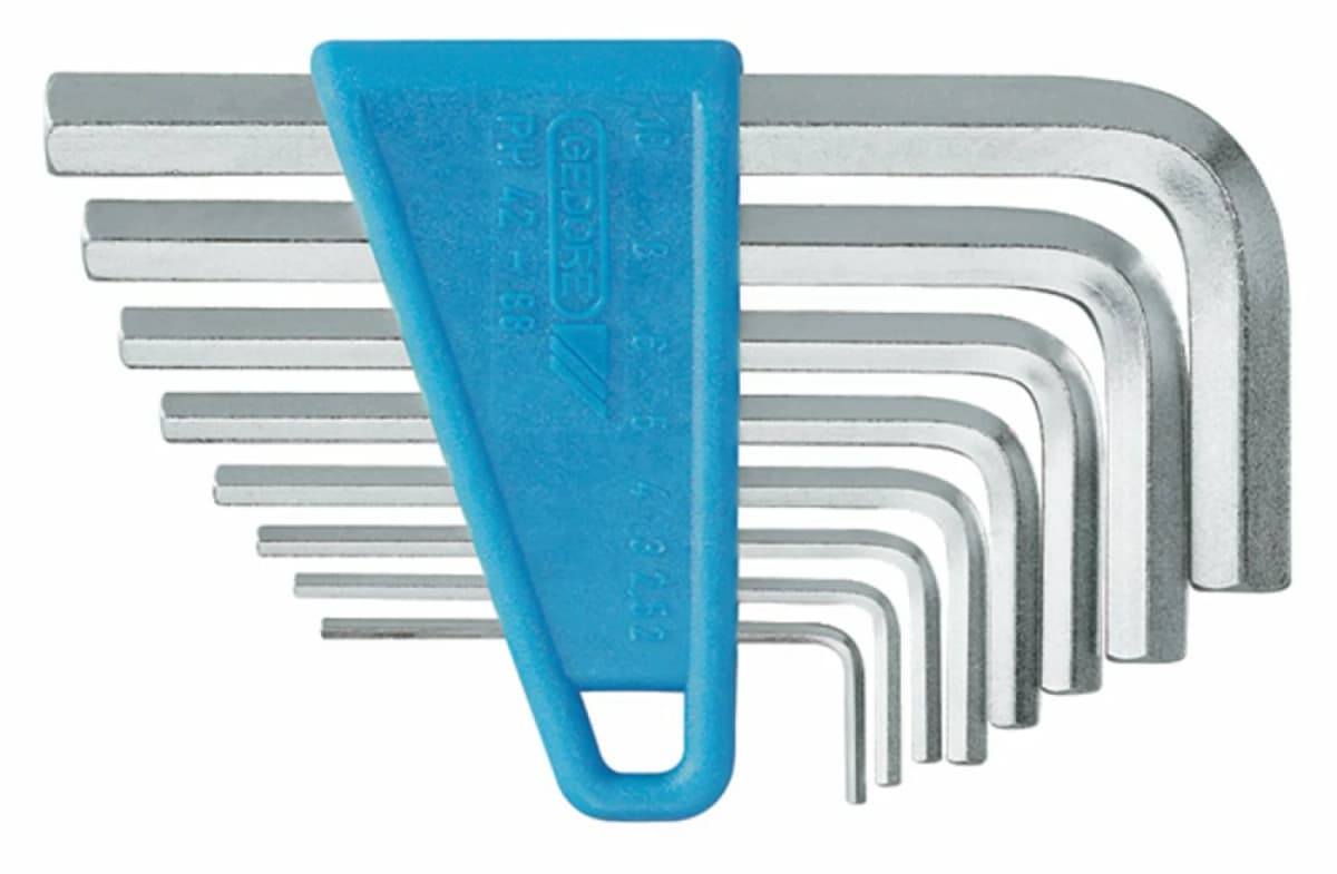 Gedore PH 42-88 8-delige Inbussleutelset - 2-10mm