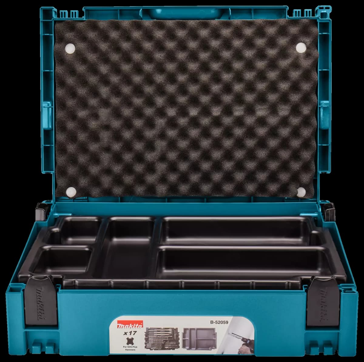 Makita B-52059 17-delige SDS-plus Boor / Beitel Set In Mbox thumbnail 4