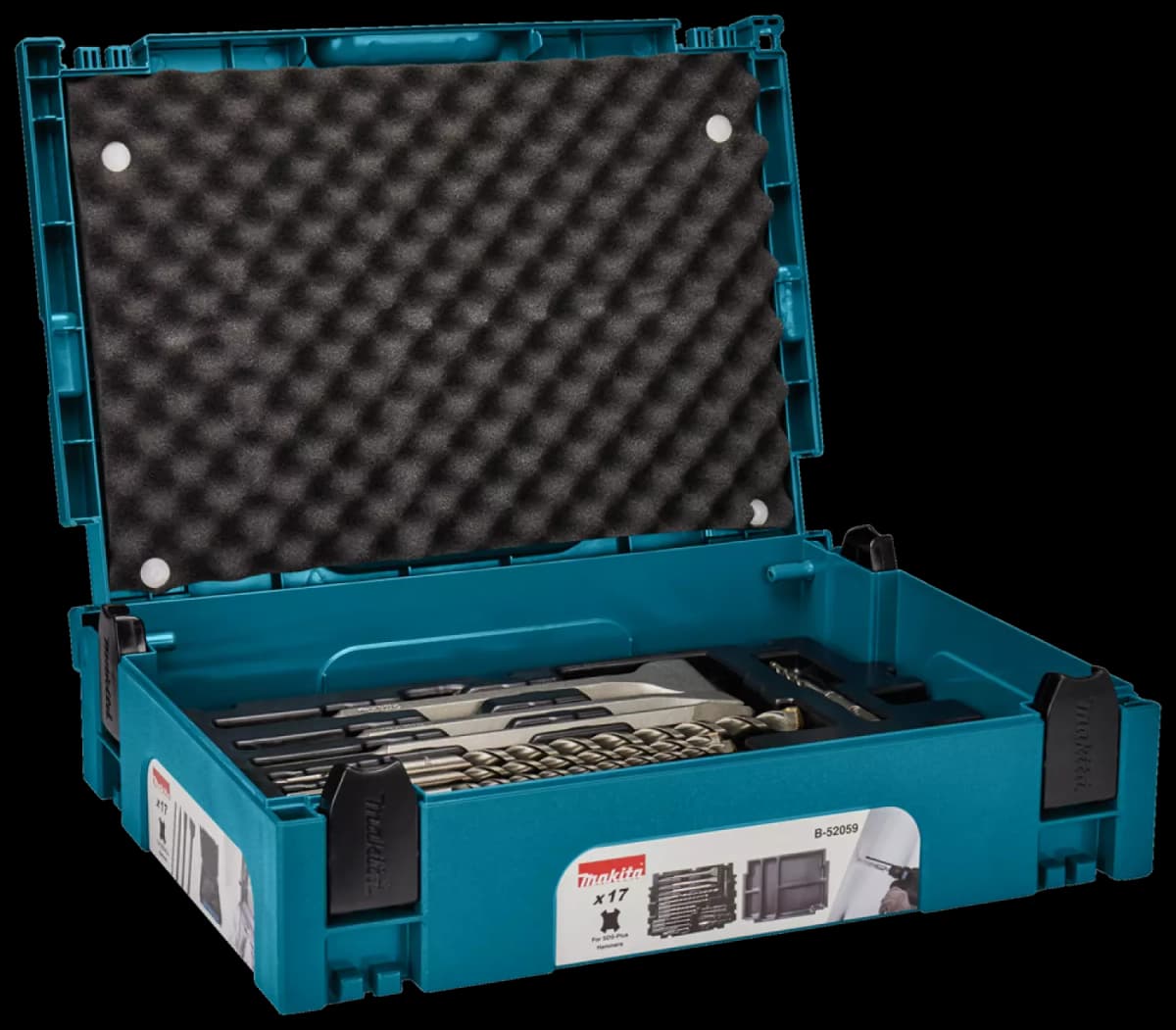 Makita B-52059 17-delige SDS-plus Boor / Beitel Set In Mbox thumbnail 2