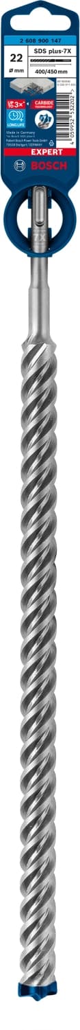 Bosch 2608900147 EXPERT Hamerboor SDS Plus-7X - 22x400x450mm thumbnail 2