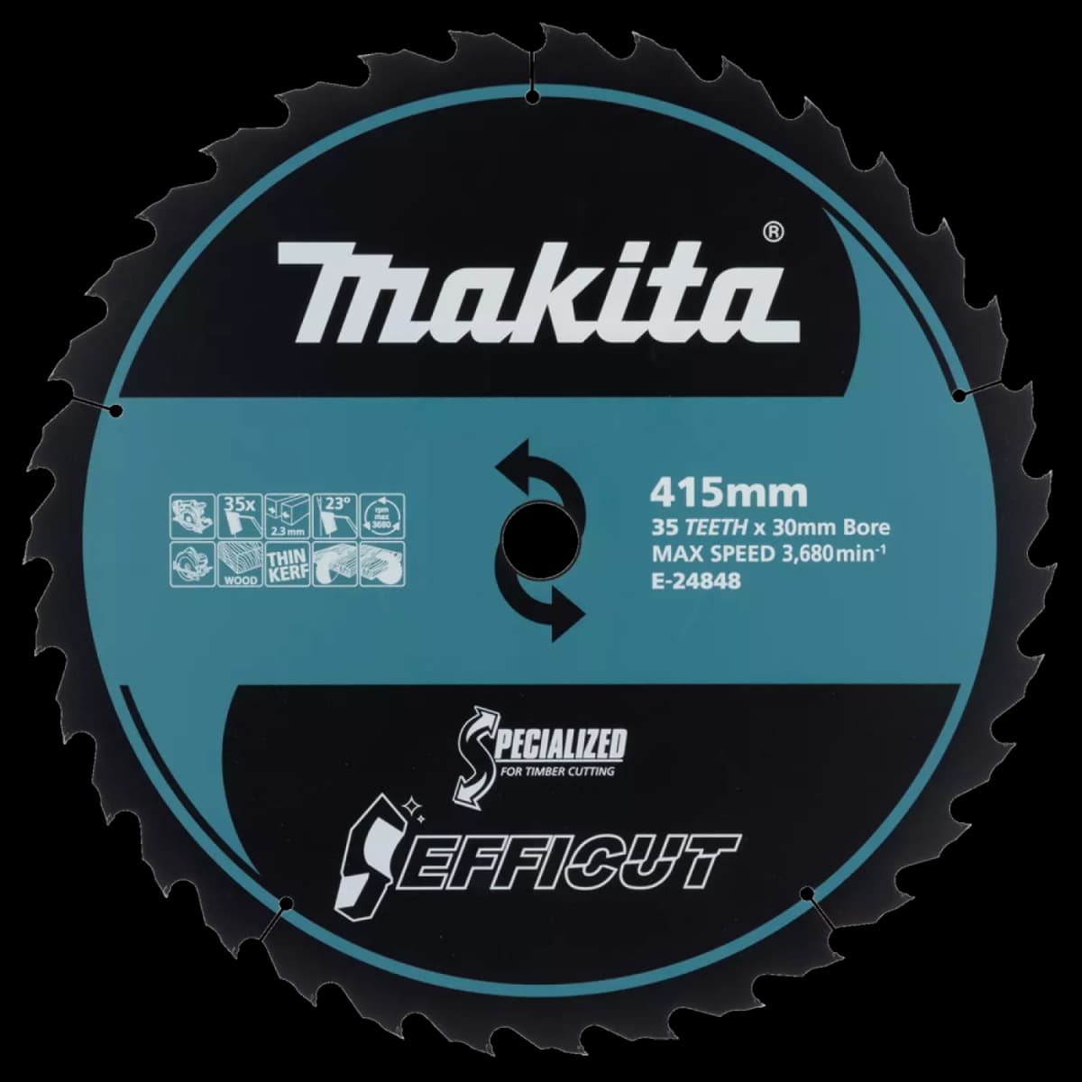 Makita E-24848 Zaagblad - 415 X 30 X 35T - Hout
