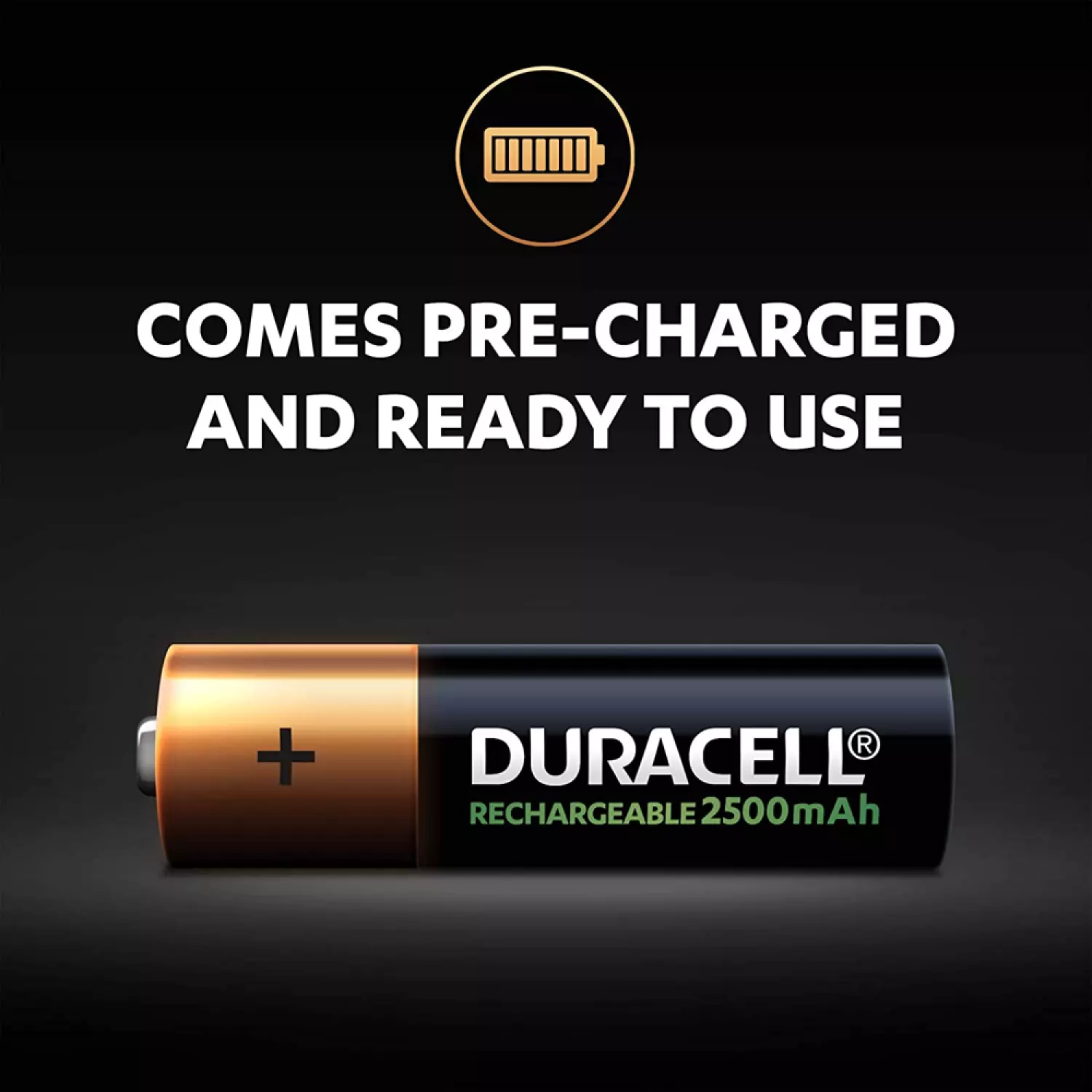 Duracell 3100000627 Oplaadbare Batterij NiMH AA A4 2100mAh thumbnail 2