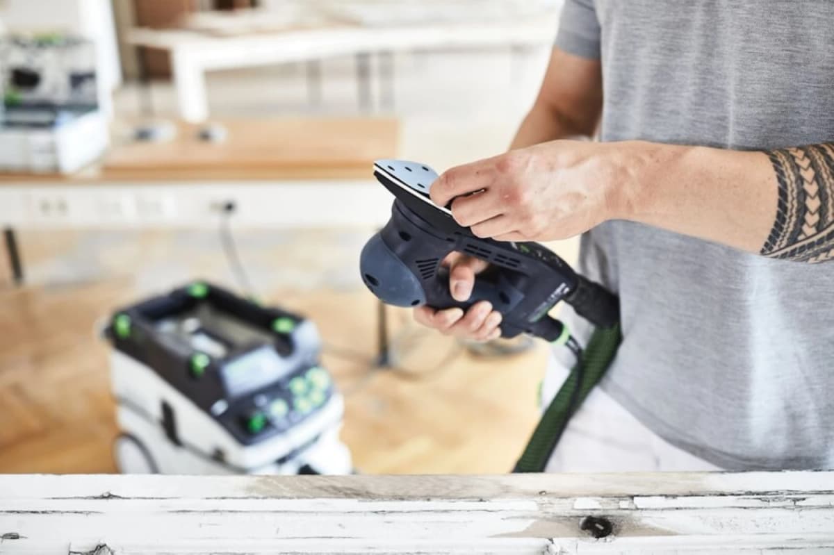 Festool 497398 STF Granat Schuurvel - Delta - P240 - 93mm (100st) thumbnail 3