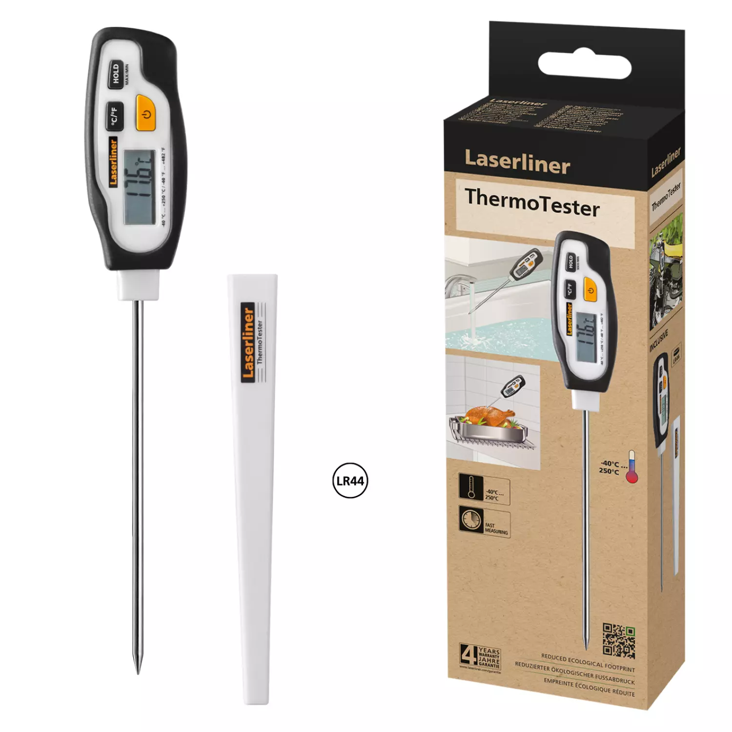 Laserliner Digitale ThermoTester Thermometer - -40°C-250°C thumbnail 2