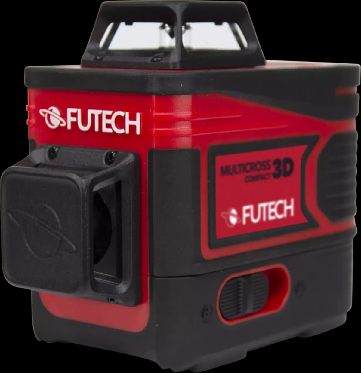 FUTECH MC3D Multicross 3D Compact Kruislijnlaser Set Incl. Statief In Koffer - Rood - 2x 120m - 3 Lijnen thumbnail 3