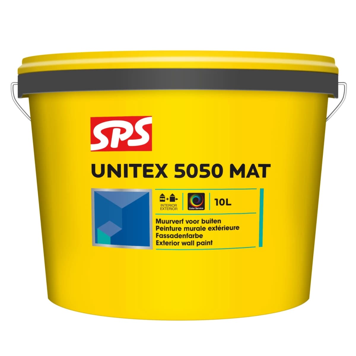 SPS Unitex 5050 Mat Muurverf - Op Kleur Gemengd - 10L