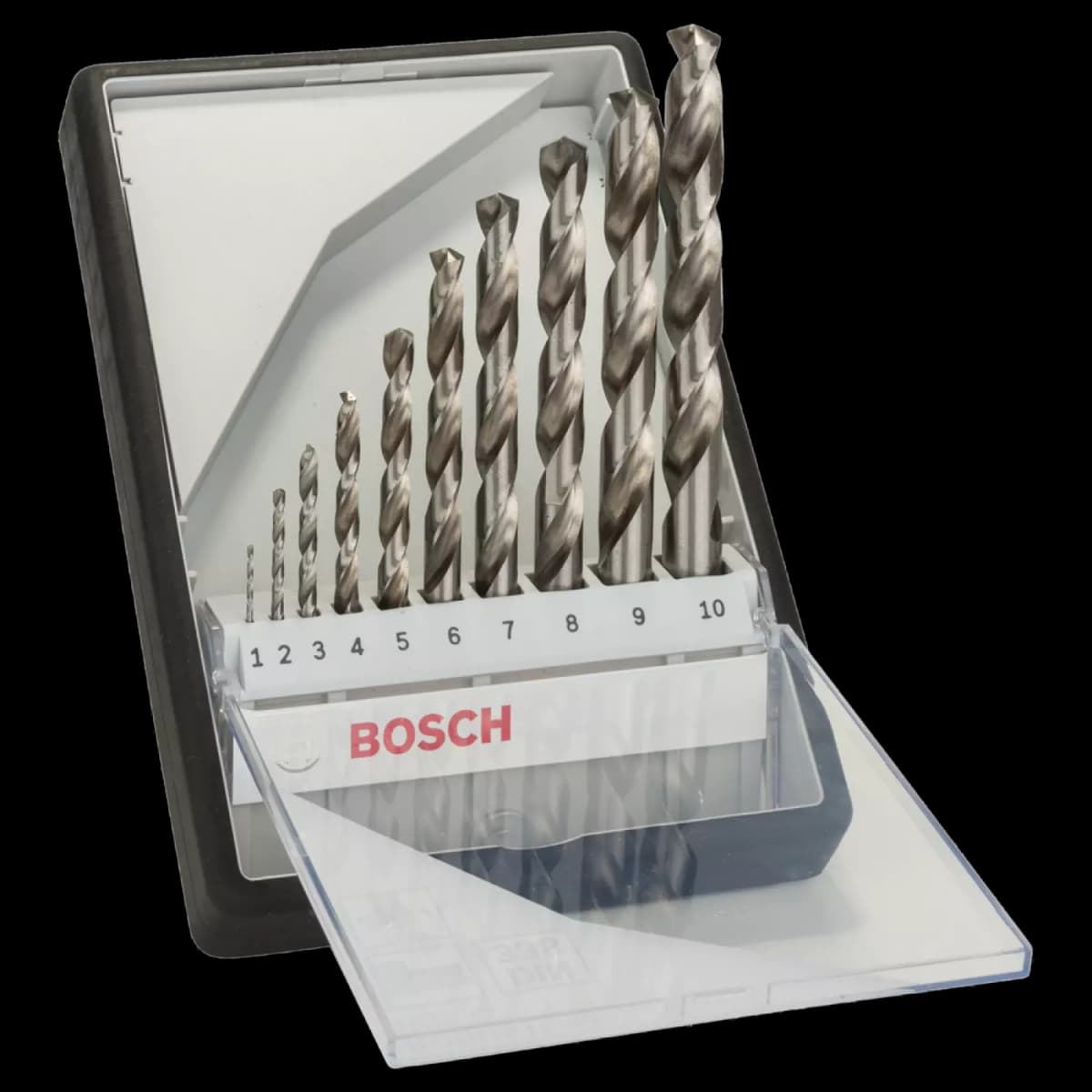 Bosch 2607010535 10-delige HSS-G Metaalborenset Robust Line - 1-10mm