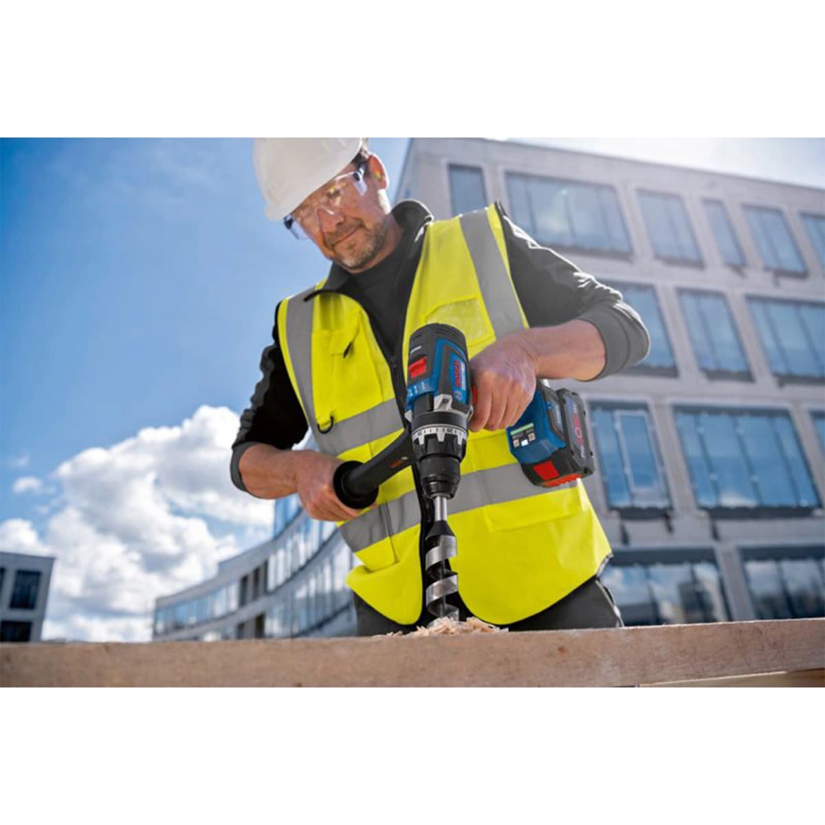 Bosch GSB18V-150 18V Li-ion Accu Schroefboormachine Set (3x 8Ah Accu) In L-Boxx thumbnail 4