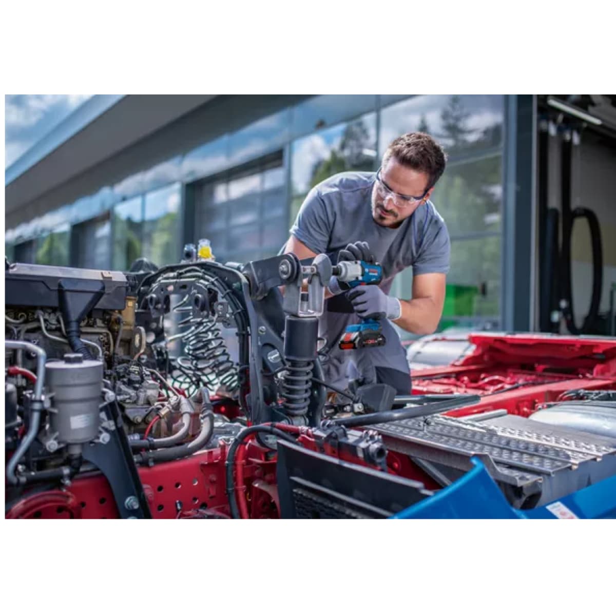 Bosch GDS 18V-450 HC 18V Li-ion Accu Slagmoeraanzetter Body - 450 Nm thumbnail 3