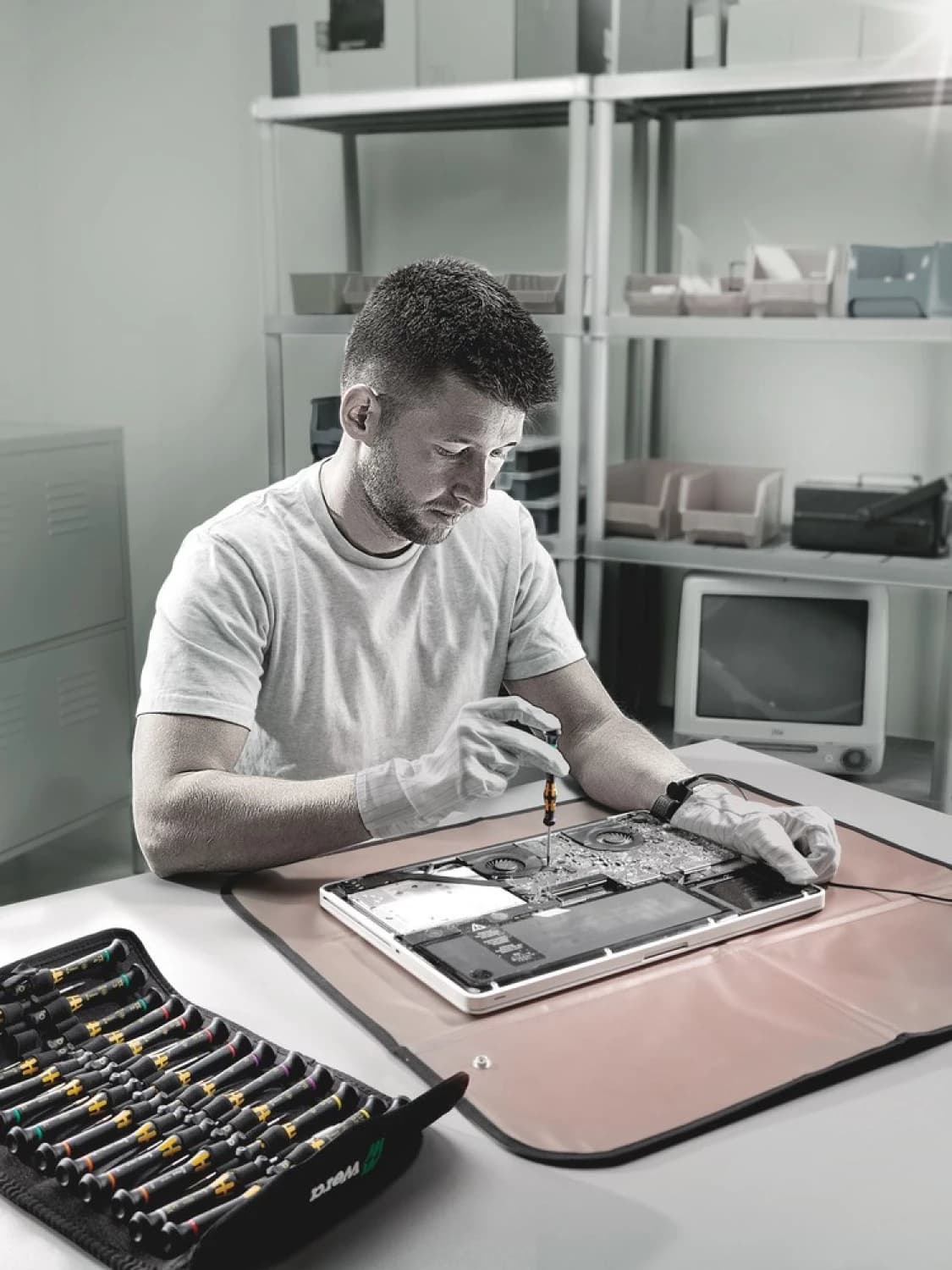 Wera 05134019001 25-delige Kraftform Micro ESD Big Pack 1 Schroevendraaierset Voor Elektriciens In Etui thumbnail 3