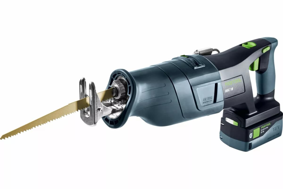 Festool RSC 18 EB-Basic 18V Li-Ion Accu Reciprozaag Body In Systainer - 230mm thumbnail 2