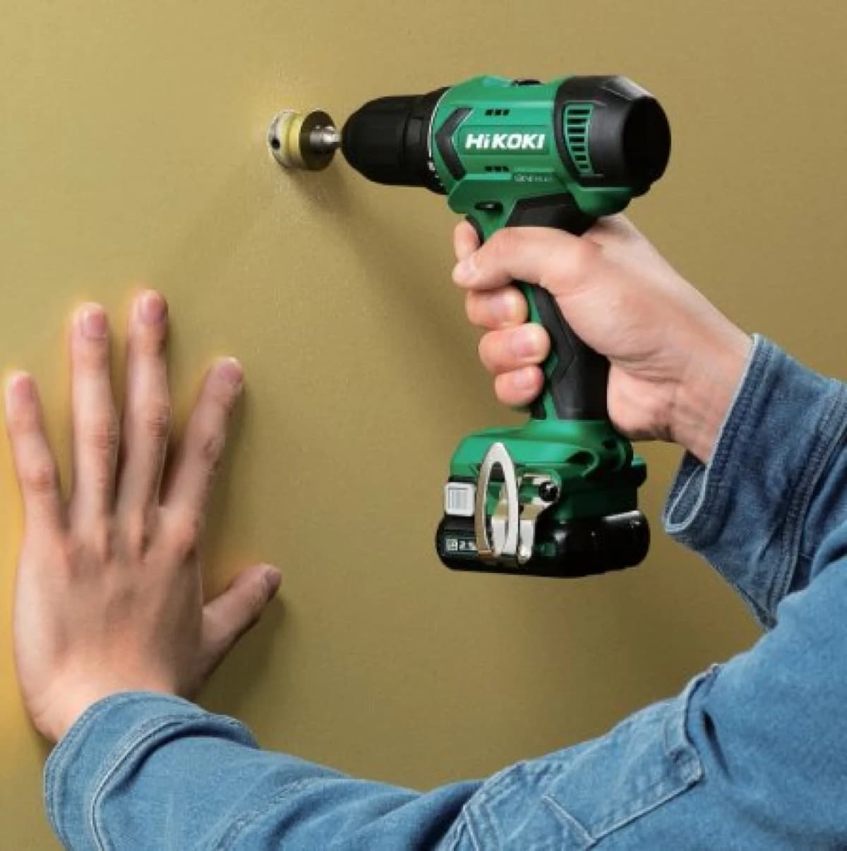 HiKOKI DS12DAWFZ 12V Li-Ion Accu Boor-/schroefmachine Set (2x 2,5Ah) In Koffer - 38Nm thumbnail 3