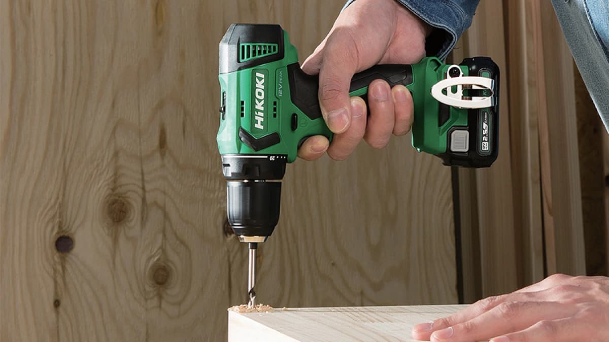 HiKOKI DS12DAWFZ 12V Li-Ion Accu Boor-/schroefmachine Set (2x 2,5Ah) In Koffer - 38Nm thumbnail 2