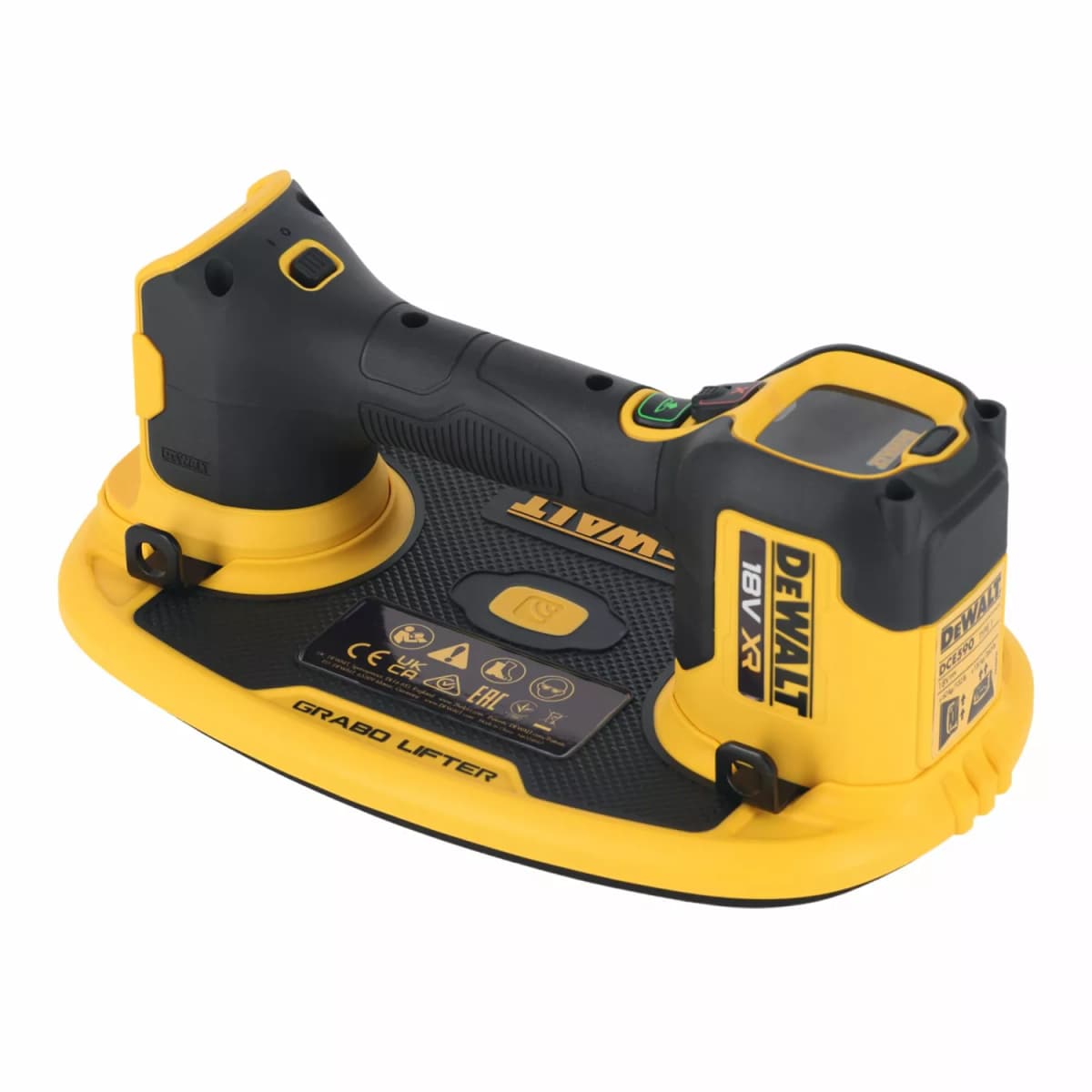 DeWALT DCE590N 18V Li-ion Accu Vacuüm Tegeldrager Body - 120kg thumbnail 4