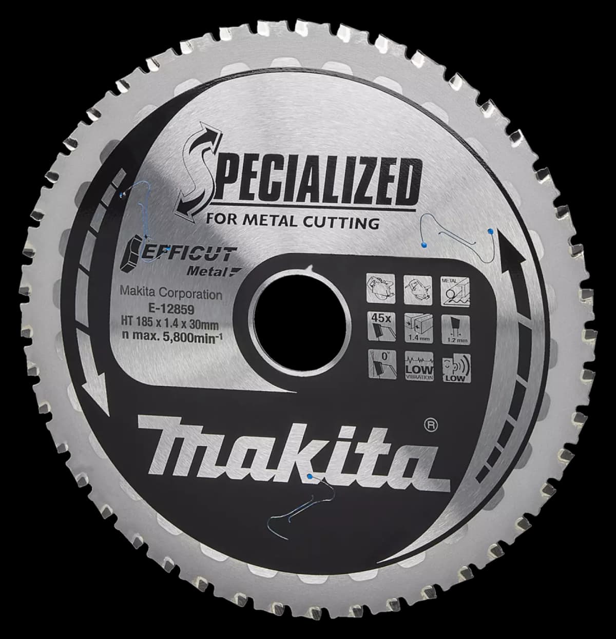Makita E-12859 Efficut Cirkelzaagblad Staal - 185x30x1,4mm 45T thumbnail 3
