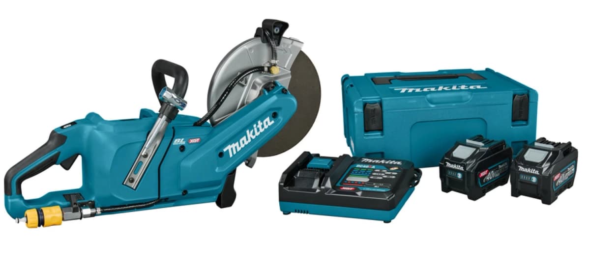 Makita CE003GT2NL1 40V XGT Li-ion Accu Doorslijper Set (2x 5,0Ah Accu) - 230mm