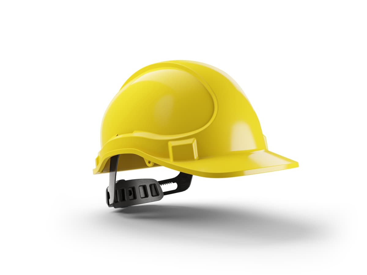 Hellberg 6-Punts Veiligheidshelm Factor ABS - Geel