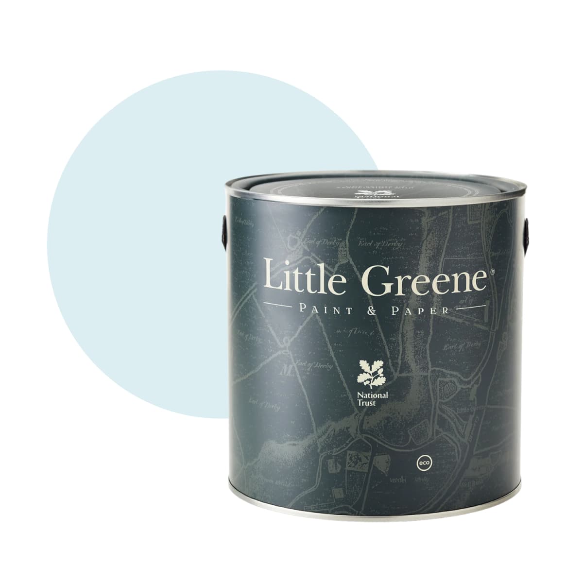 Little Greene Intelligent Matt Emulsion - Delicate Blue No. 248 - 2,5L