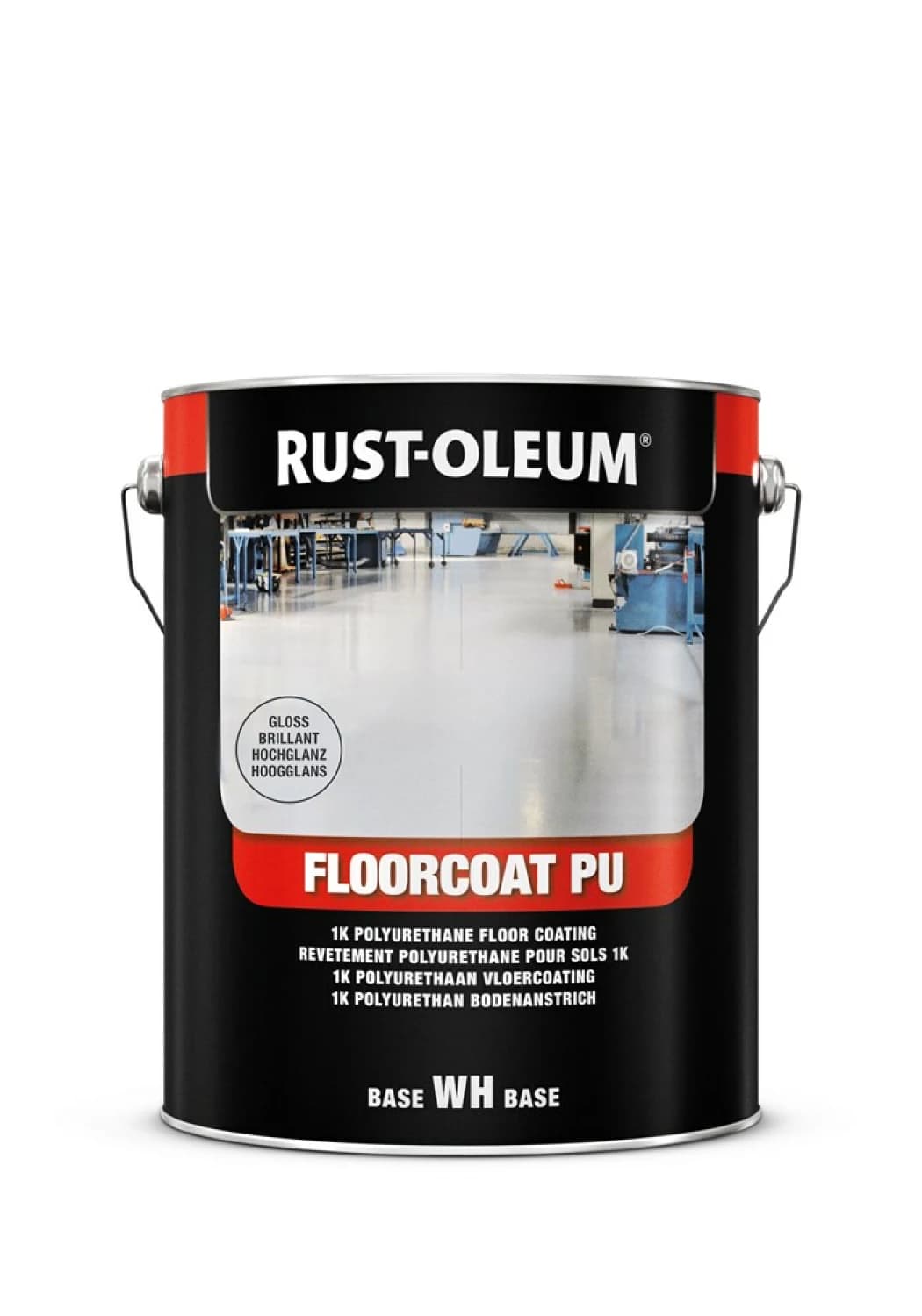 Rust-Oleum 7250 Floorcoat PU Zijdeglans - Op Kleur Gemengd - 5L