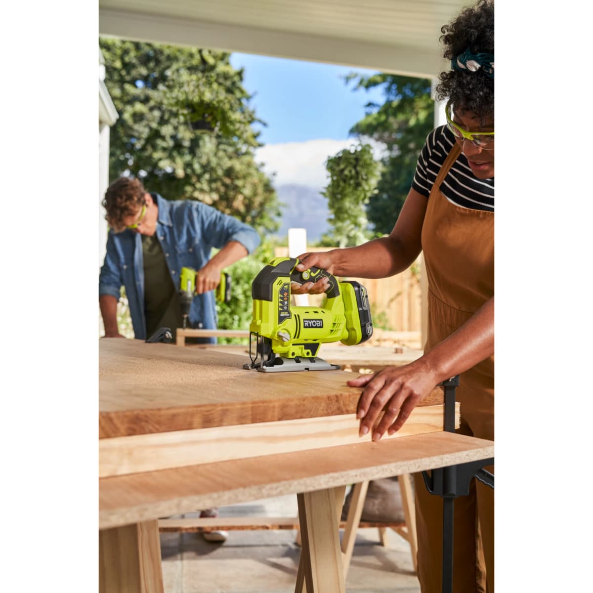 Ryobi R18JS-0 18V Li-Ion Accu Decoupeerzaag Body - D-greep - Variabel thumbnail 3