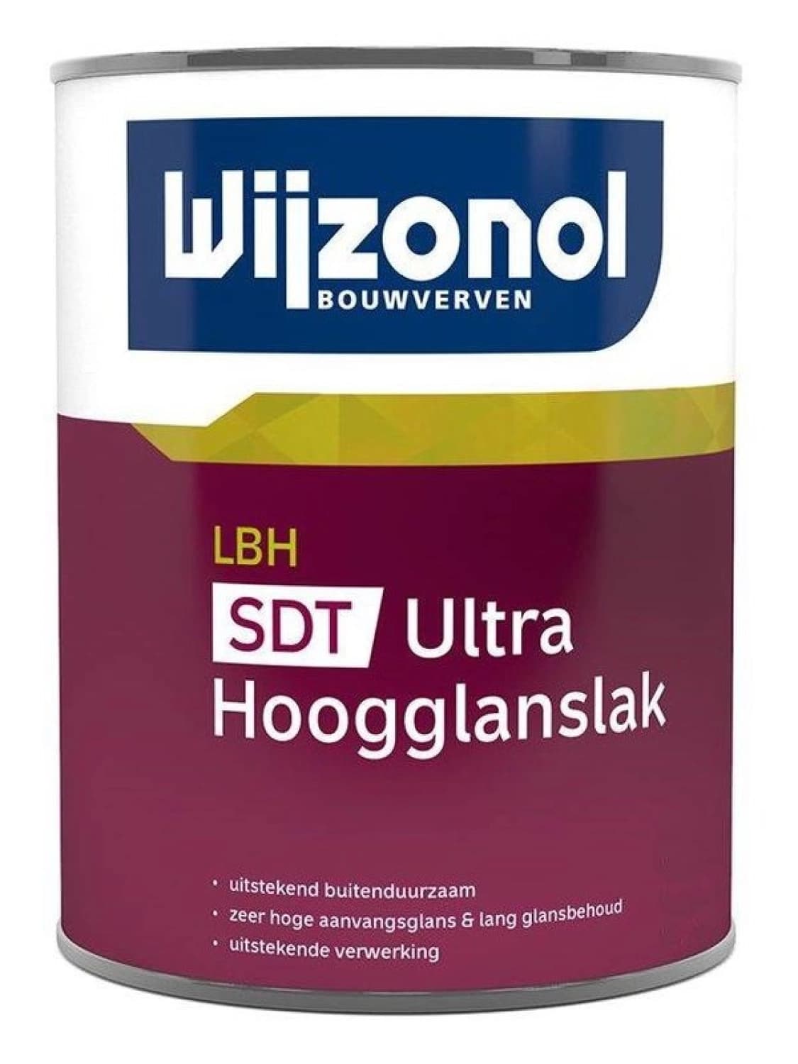 Wijzonol LBH SDT Ultra Hoogglanslak - Op Kleur Gemengd - 0,5L