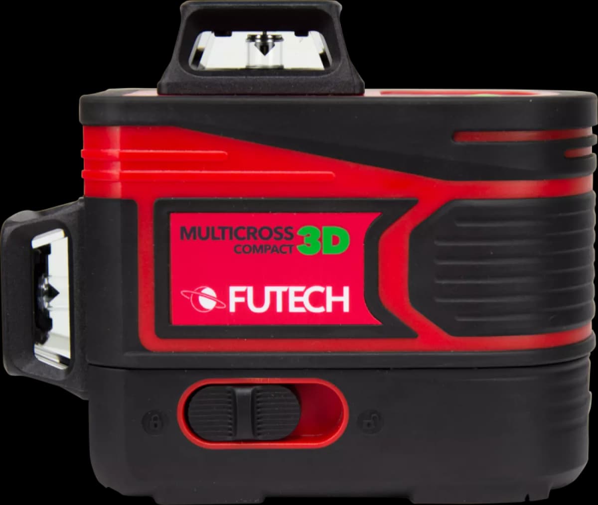 FUTECH MC3D Multicross 3D Compact Kruislijnlaser In Koffer - Groen - 2x 150m - 3 Lijnen thumbnail 4