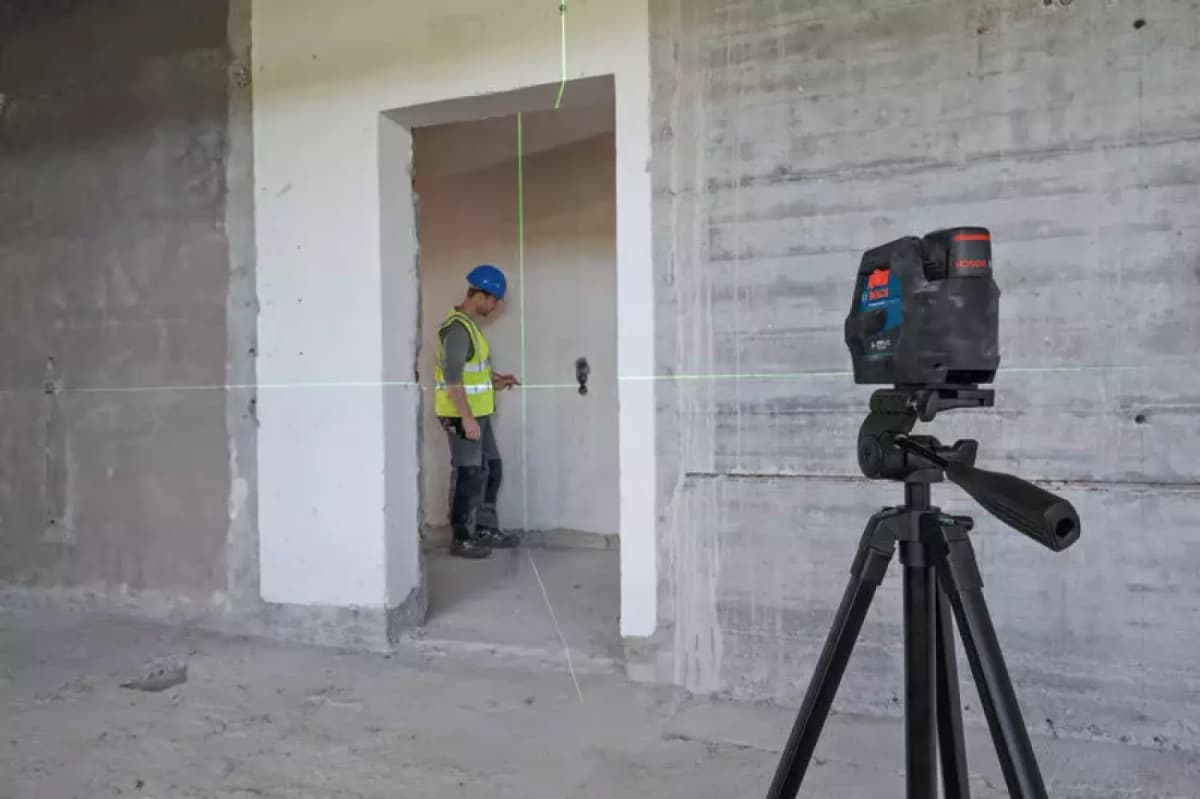 Bosch GCL 12V-50-22 CG 12V Accu Kruislijnlaser In Tas (inclusief Batterijen) thumbnail 3