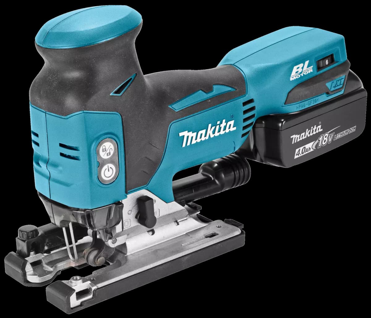 Makita DJV181RMJ 18V Li-Ion Accu Decoupeerzaag Set (2x 4.0Ah Accu) In Mbox - T-greep - Variabel - Koolborstelloos thumbnail 4