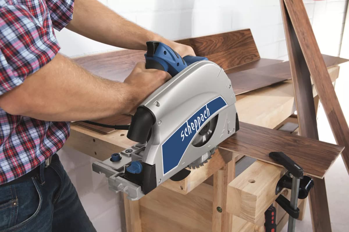 Scheppach PL75 Inval-Cirkelzaagmachine - 1600W - 210mm thumbnail 2