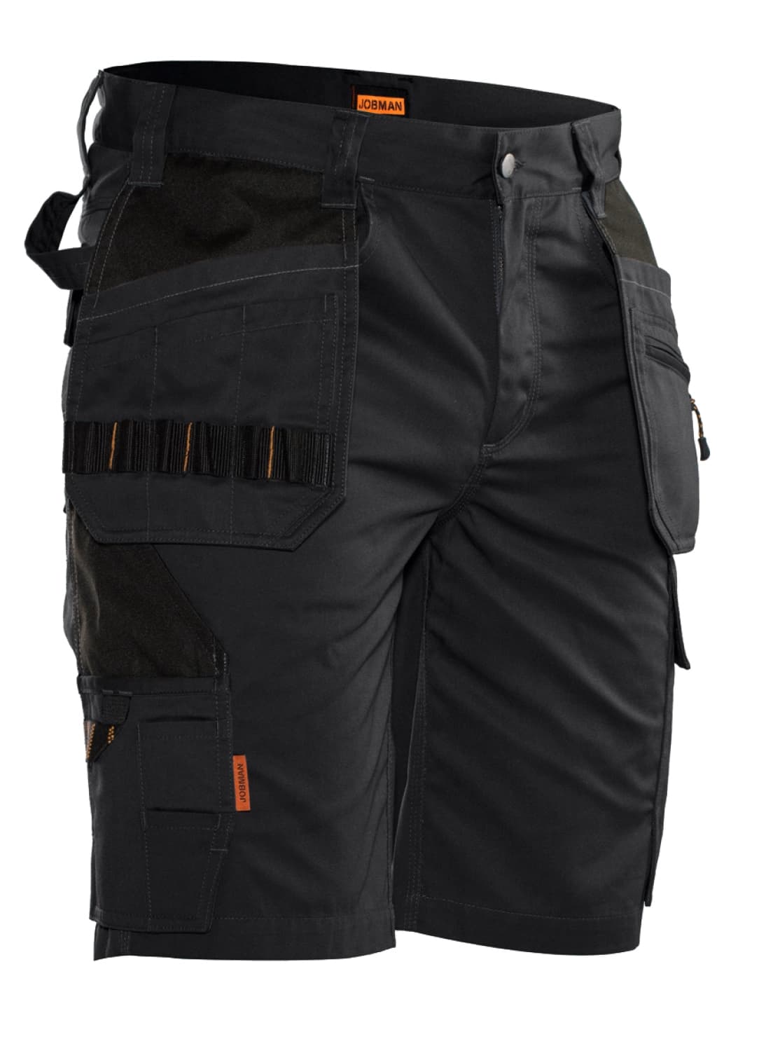 Jobman 2722 Werkbroek Kort Holsterpocket - Maat 48 - Zwart