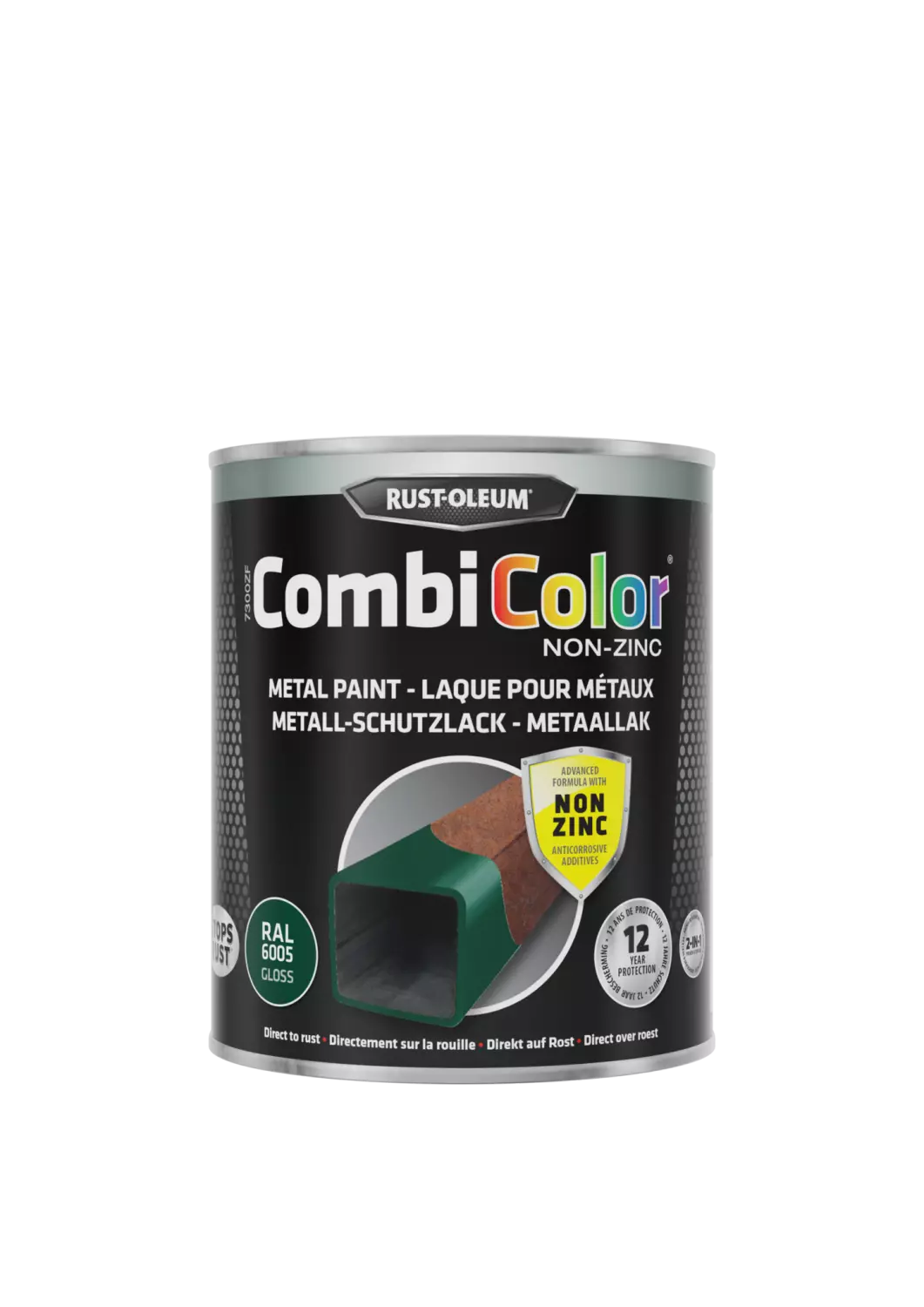 Rust-Oleum Combicolor Hoogglans Zinkvrij - Ral 6005 - 0,75L