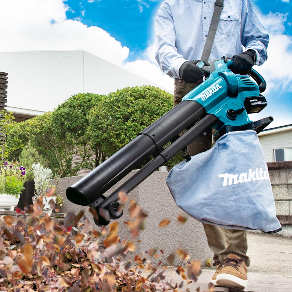 Makita DUB187T001 LXT 18V Li-Ion Accu Bladblazer Set (1 X 5,0Ah Accu) - 216km/h thumbnail 2
