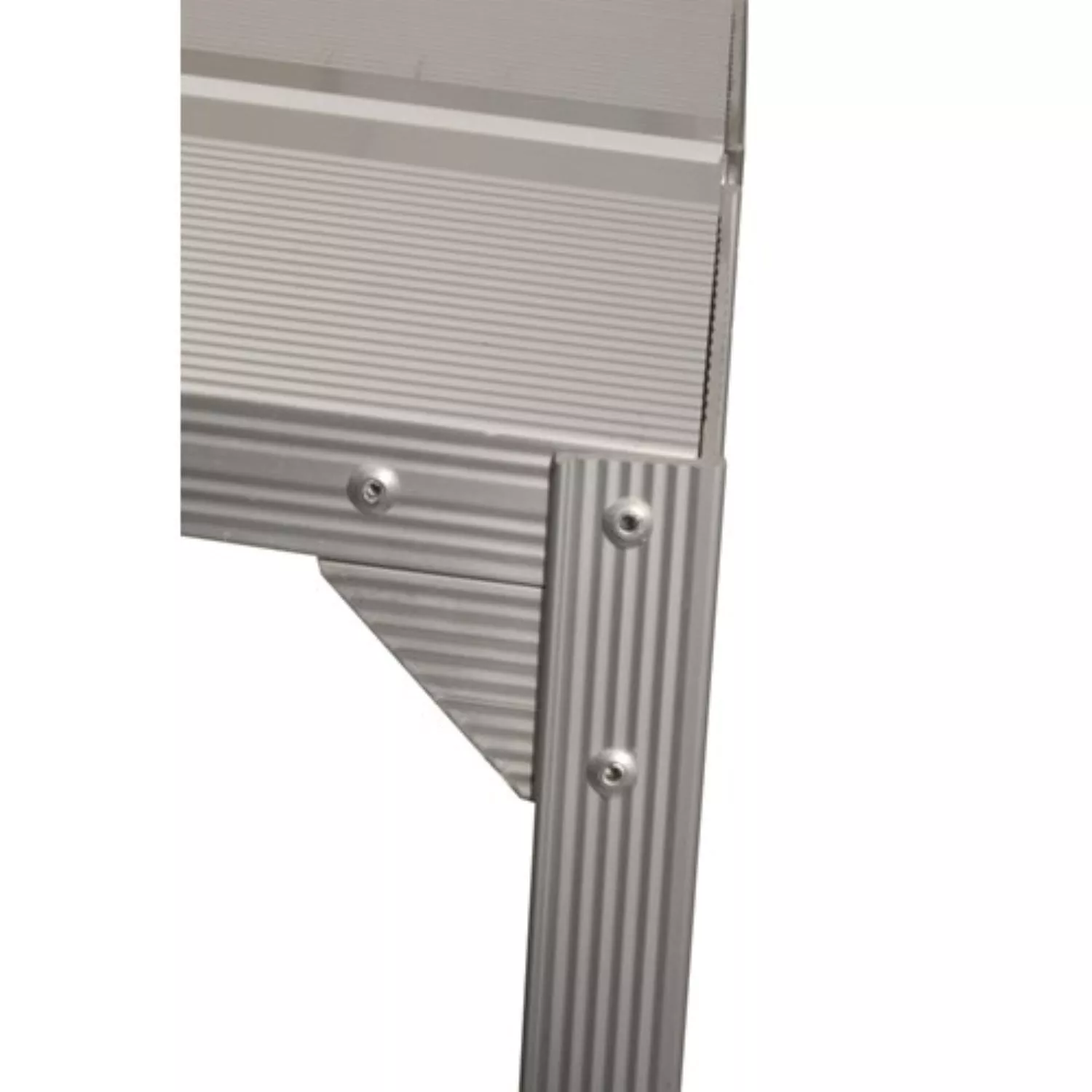 Little Jumbo 4741000106 SuperPRO Industrietrap - Enkel - Aluminium - 1 X 6 Treden - Max. Werkhoogte 3,45m thumbnail 3