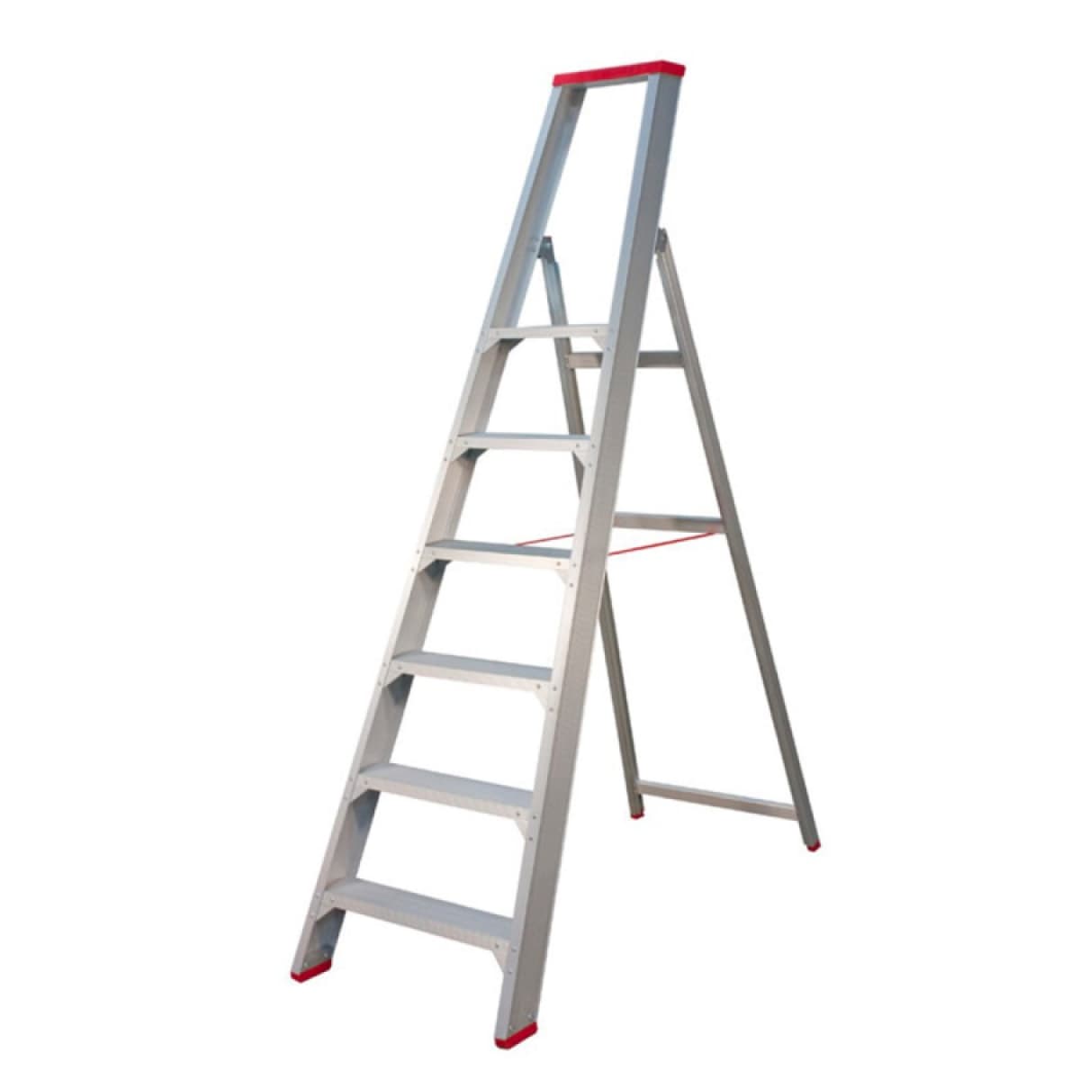 Little Jumbo 4741000106 SuperPRO Industrietrap - Enkel - Aluminium - 1 X 6 Treden - Max. Werkhoogte 3,45m