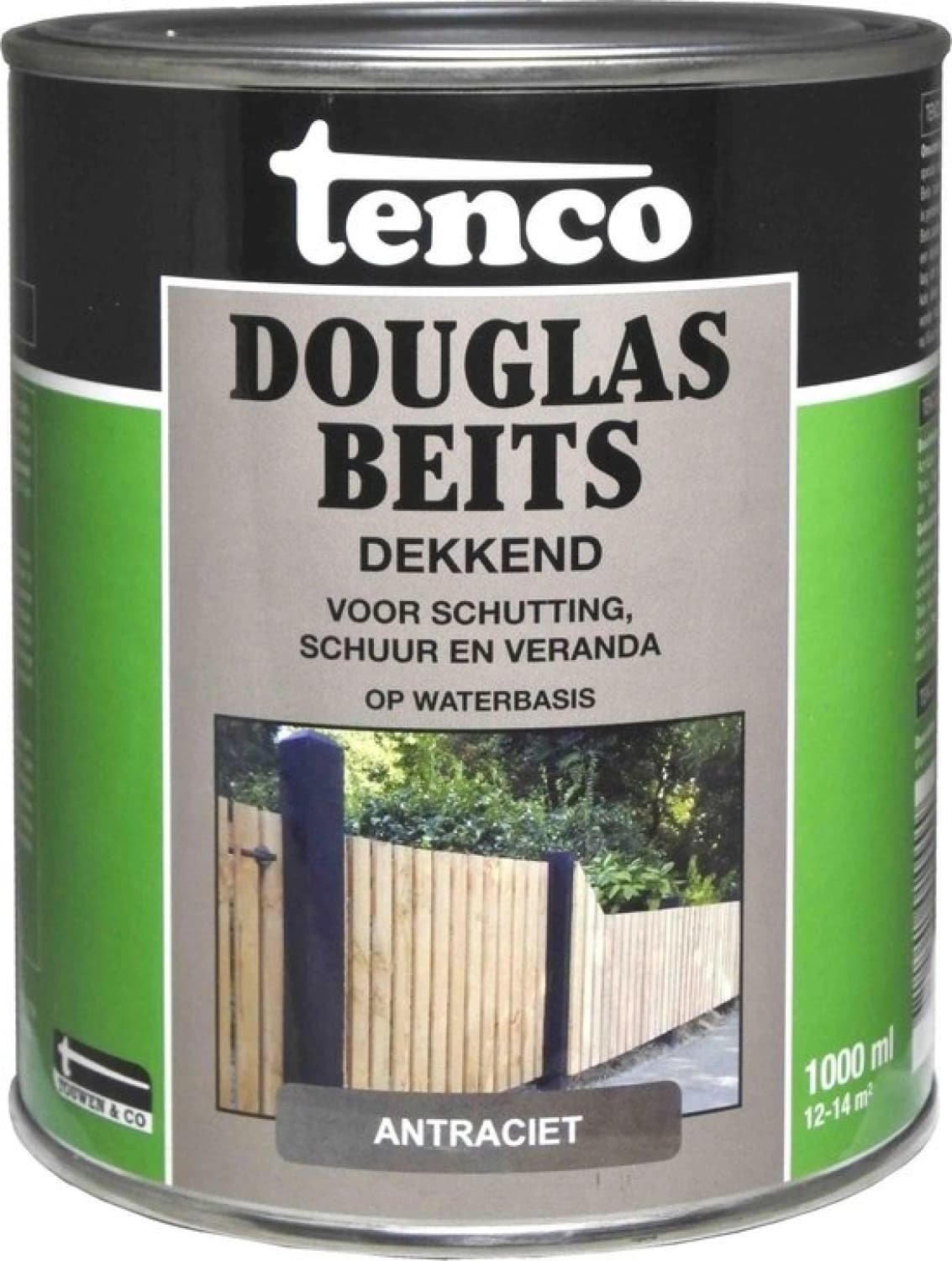 Tenco Douglas Beits Dekkend - 2,5L - Antraciet