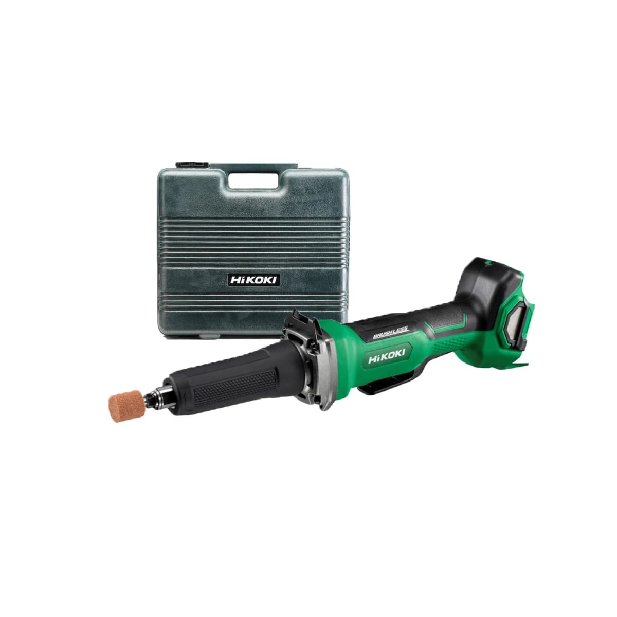 HiKOKI GP18DAW5Z 18V Accu Rechte Slijpmachine Body In Kunststof Koffer - 50mm