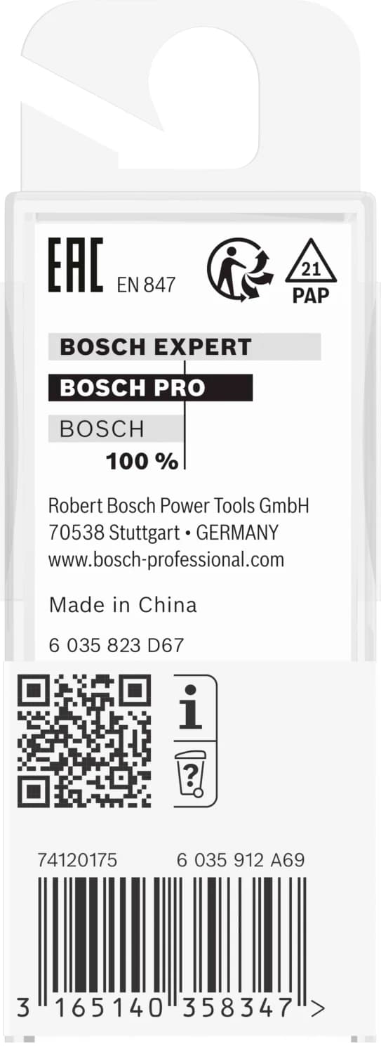 Bosch 2608628373 Vingerfrees Met Verlenging - 2 Snijvlakken - Hardmetaal - 10x25,4mm thumbnail 3