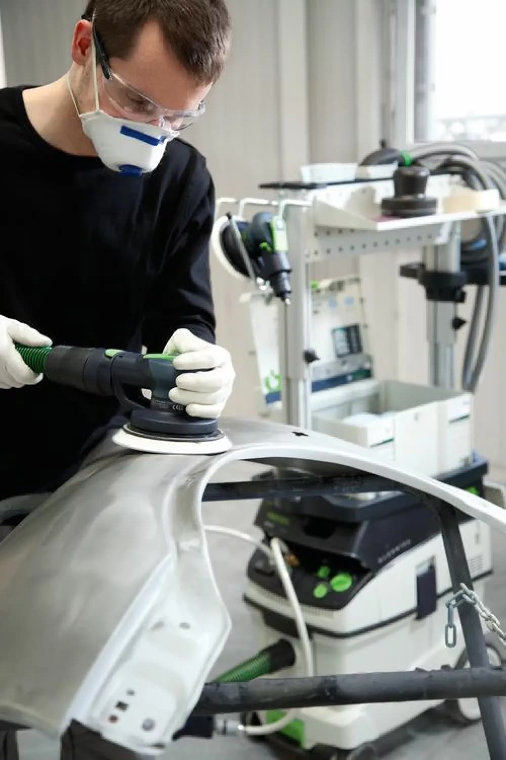 Festool LEX 3 150/3 Pneumatische Excenterschuurmachine - 6bar - 150mm thumbnail 4