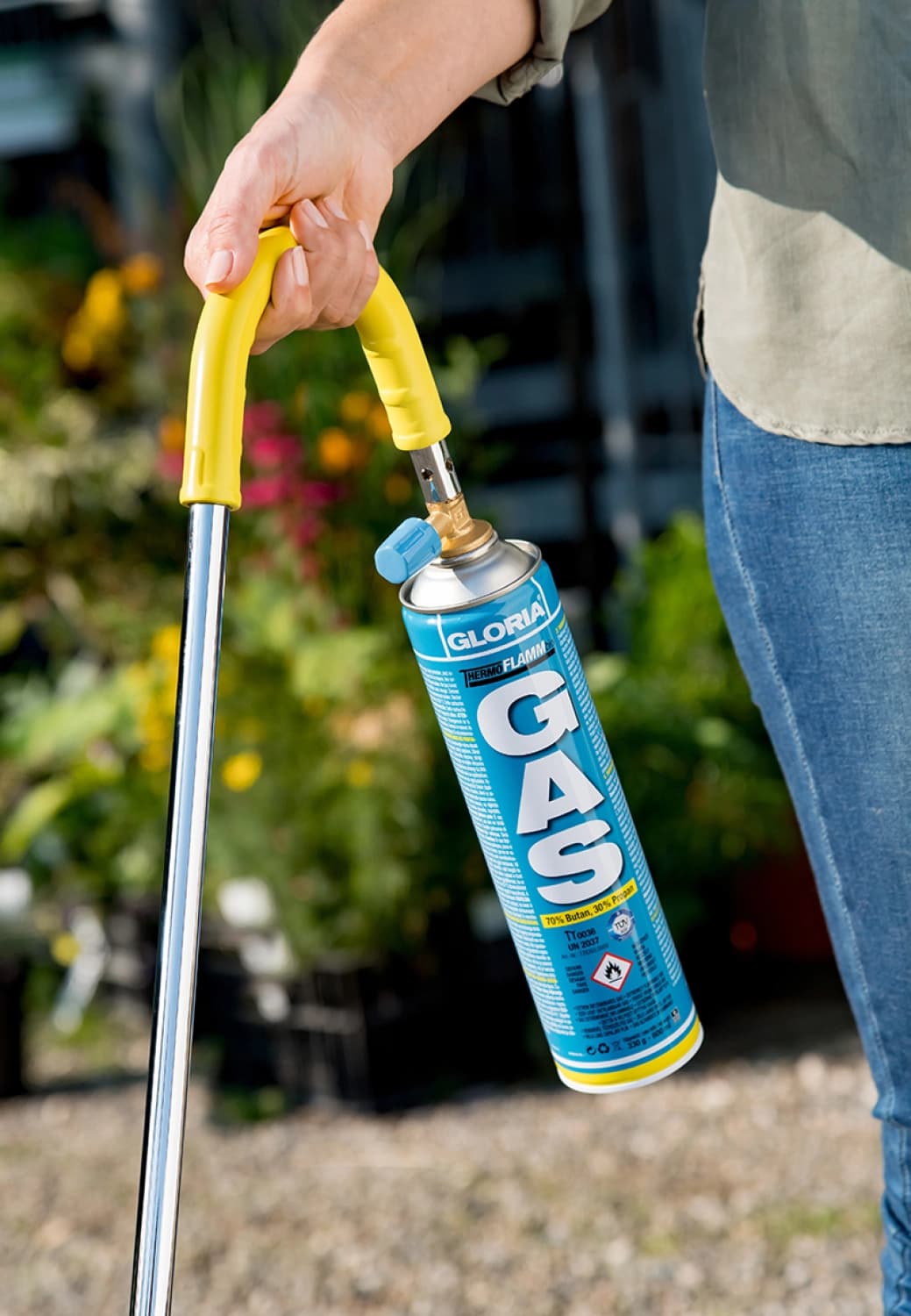 Gloria Thermoflamm Bio Classic Plus - Onkruidbrander Op Gas - Incl. 1 Gasflesje thumbnail 2