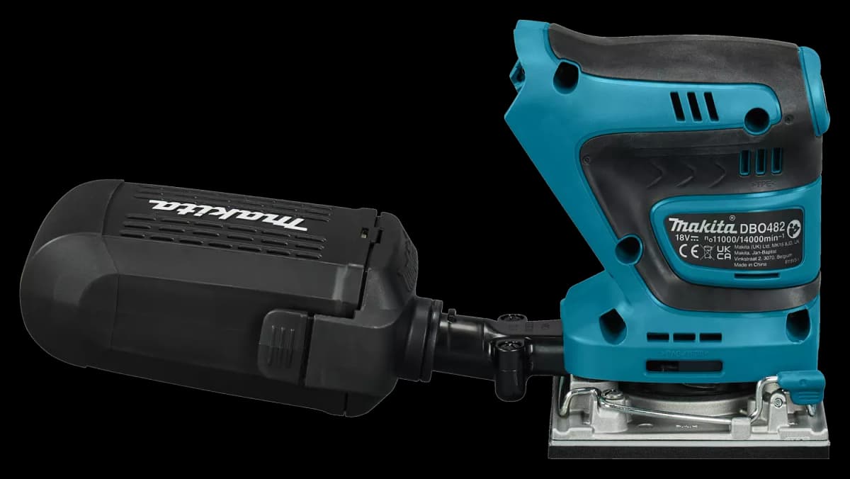 Makita DBO482Z LXT 18V Li-ion Accu Handpalm Vlakschuurmachine Body thumbnail 4