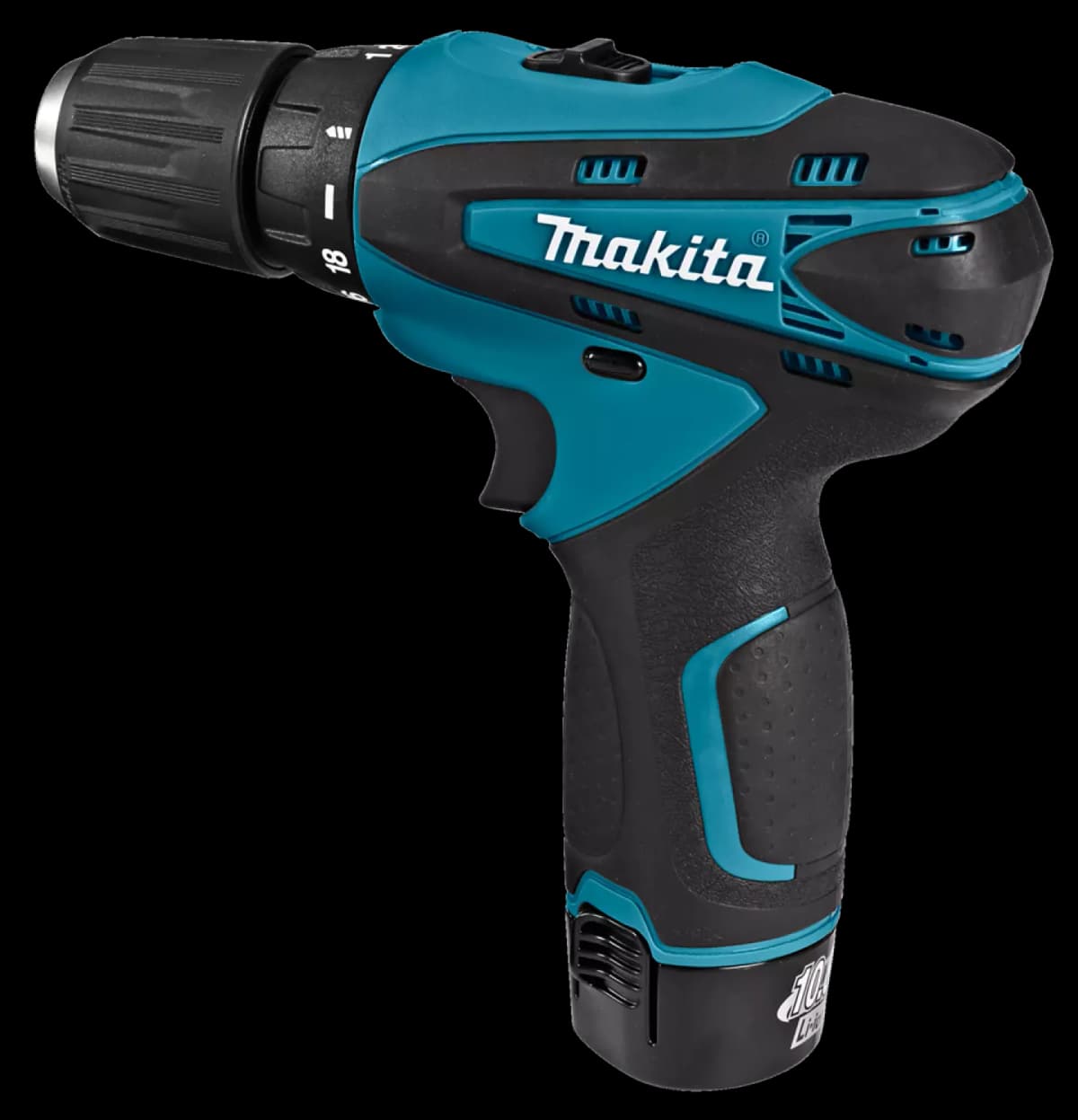 Makita DF330DWE 10.8V Li-Ion Accu Boor-/schroefmachine Set (2x 1.3Ah Accu) In Koffer thumbnail 3