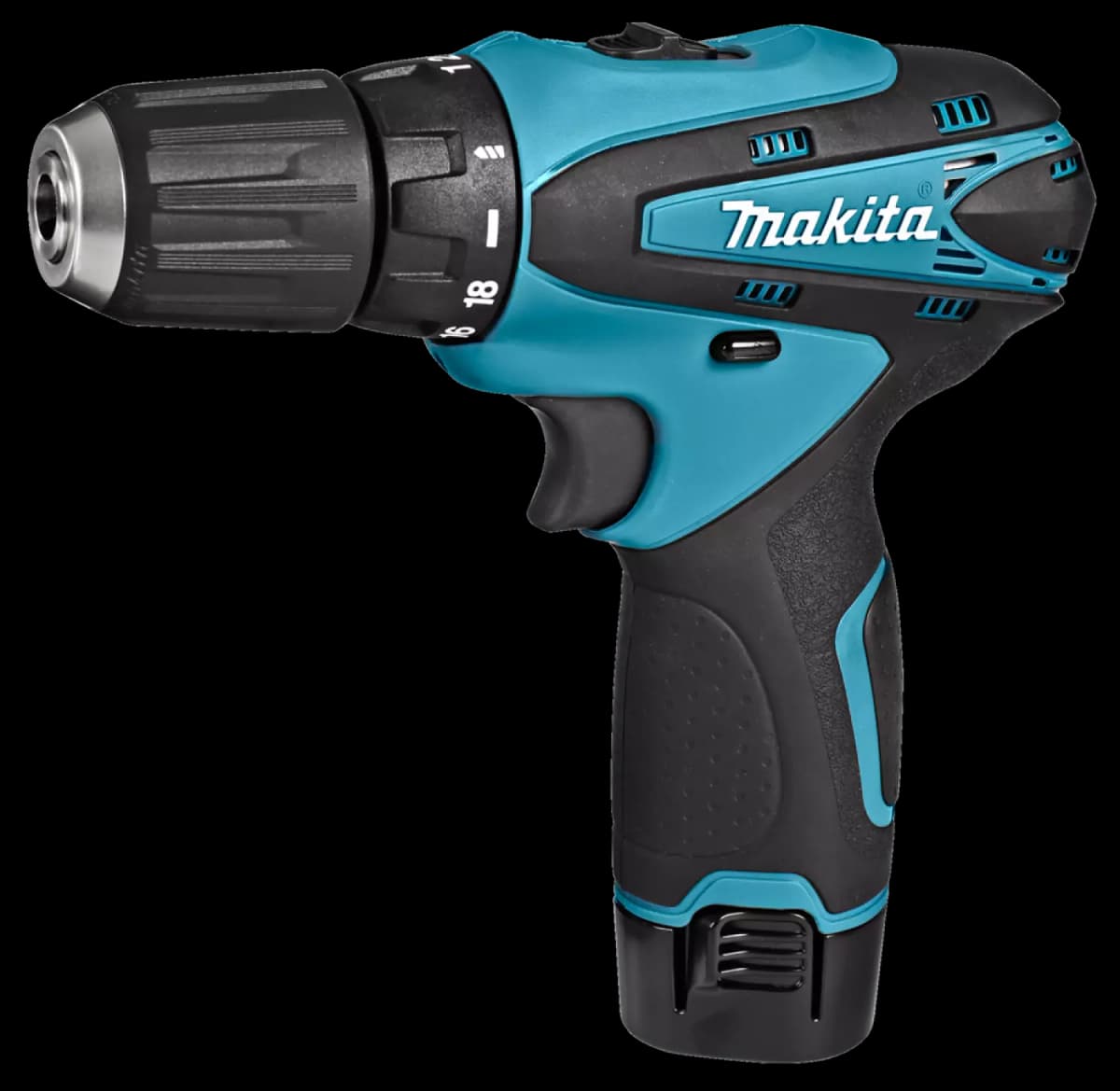 Makita DF330DWE 10.8V Li-Ion Accu Boor-/schroefmachine Set (2x 1.3Ah Accu) In Koffer thumbnail 2